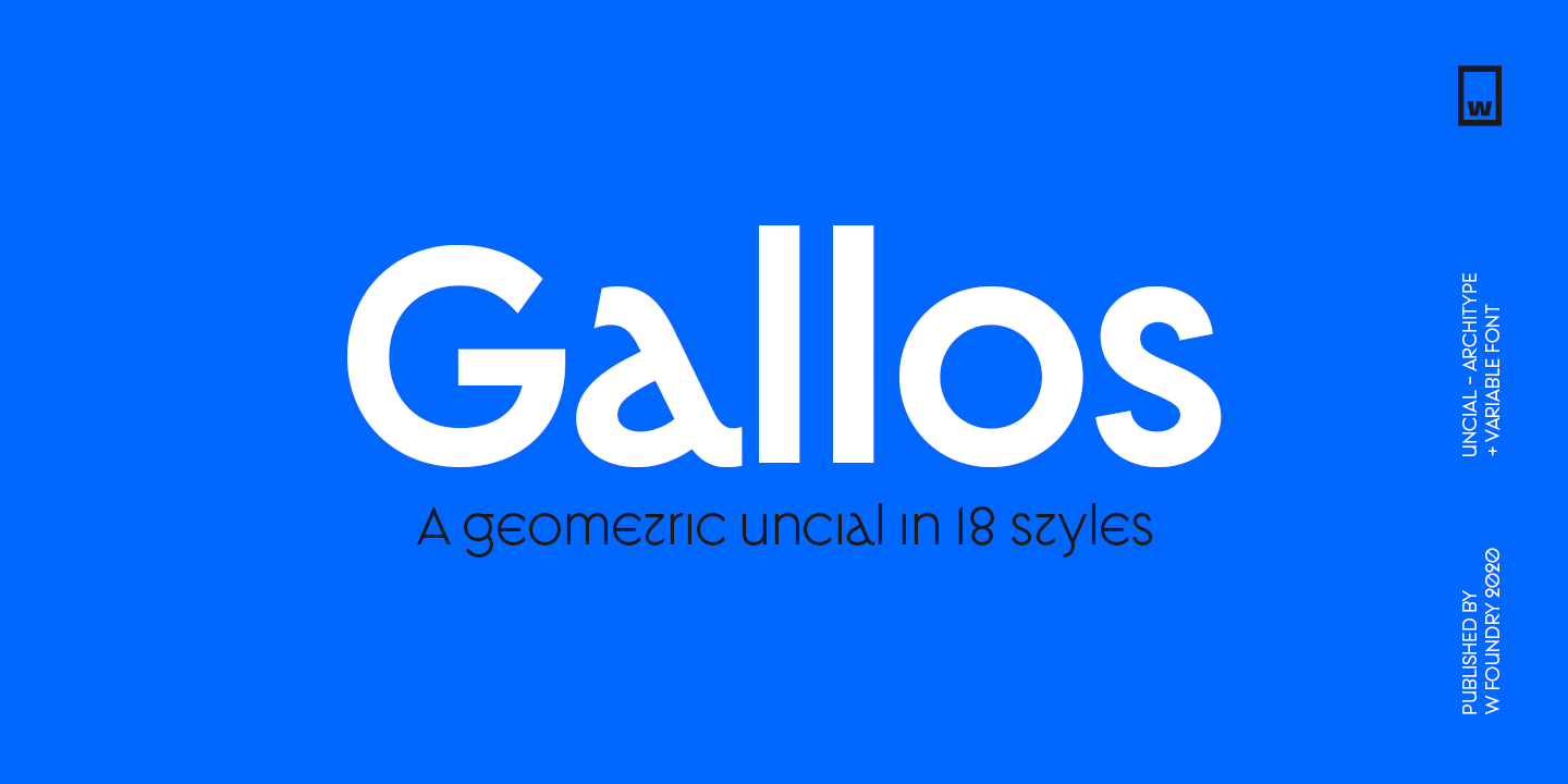 Gallos Font